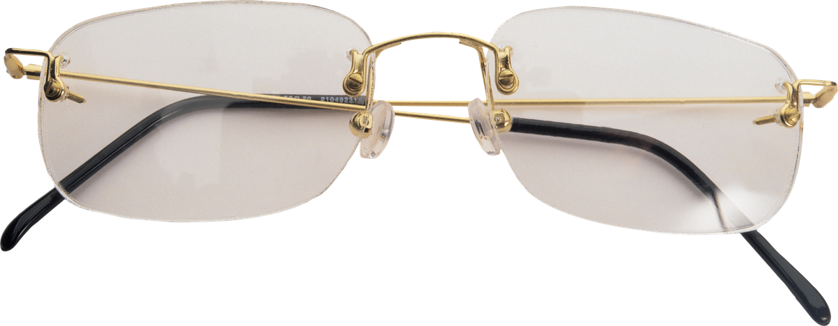 Gold Aviator Optical Frame
