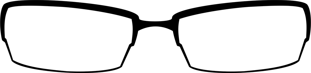 Classic Black Rectangle Optical
